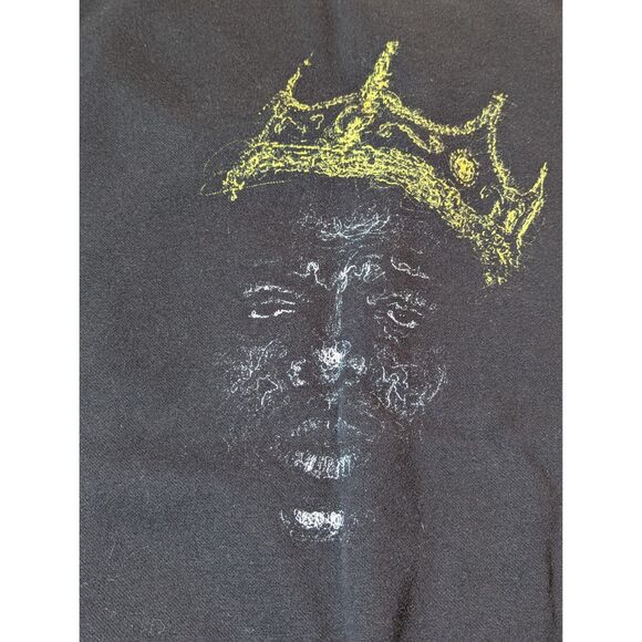 Notorious B.I.G. Biggie Smalls Crewneck Sweatshirt black Size Large - Picture 5 of 7